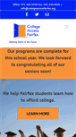 Mobile Screenshot of collegeaccessfairfax.org